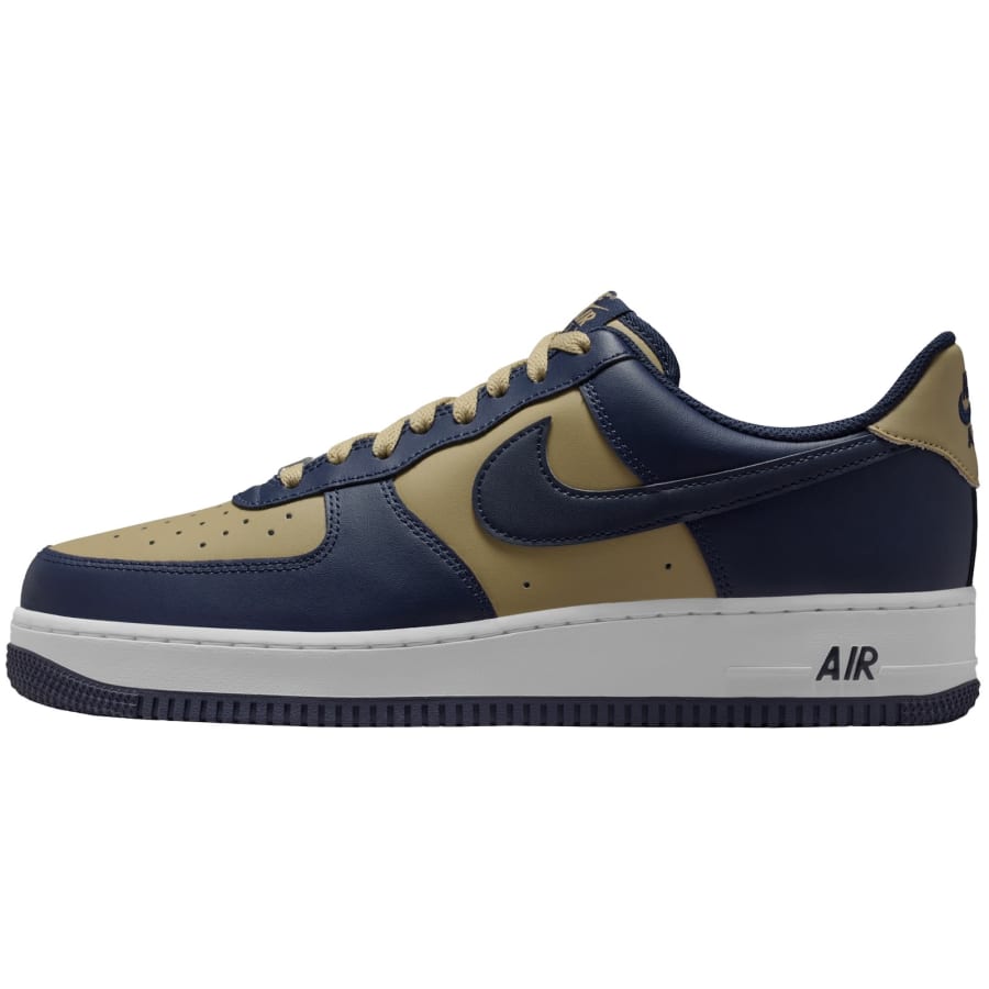 Nike Air Force 1 Trainers Navy | Mainline Menswear dk